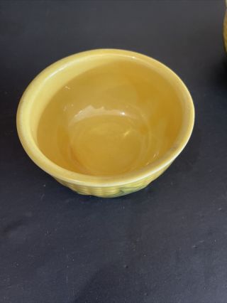 Vintage 1950’s Corn King 5 Small Mixing Bowl,  Shawnee Pottery,  5” Wide