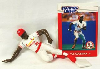 ⚾️ 1988 Starting Lineup - Slu Mlb - Vince Coleman - St Louis Cardinals - Loose