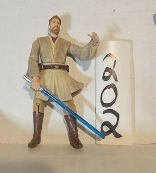 Obi Wan Kenobi Jedi Kick - Star Wars Revenge Of The Sith Action Figure 27
