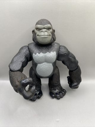 2006 Mattel Imaginext Jungle Safari Gorilla 5 " Push Head Action Read Details