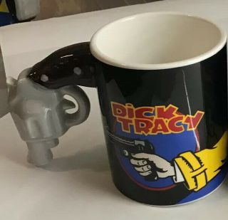 Disney Dick Tracy Revolver Coffee Mug Collectible Cup