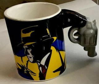 Disney Dick Tracy Revolver Coffee Mug Collectible Cup 2