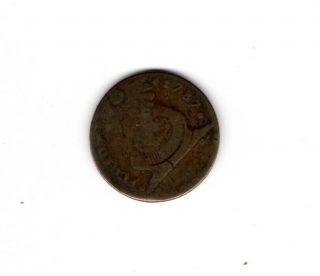 1787 Fugio Cent United States Copper Coin