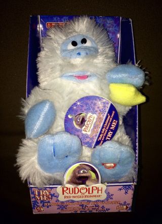Bumble The Abominable Snowman Animated Roaring Holly Jolly Christmas Gemmy 2004