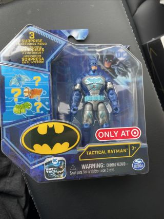 Batman Rebirth Tactical Batman 4 - Inch Action Figure By Spin Master Target 2021