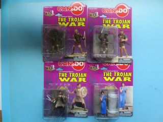 Dragon Model Cando: The Trojan War Complete Set Of 4 Action Figures