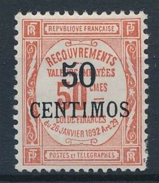 [38712] French Morocco 1909/10 Good Postage Due Stamp Very Fine Mh