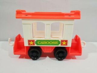 Vintage Fisher Price Little People 2581 Express Train Replacement Caboose