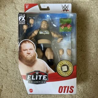 Otis Wwe Mattel Elite Series 87 Wrestling Action Figure W/ Mitb Lunchbox