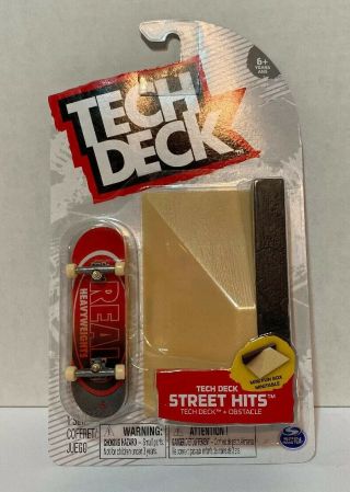 Tech Deck Street Hits Real Heavyweights Mini Fun Box Skate Fingerboard Obstacle