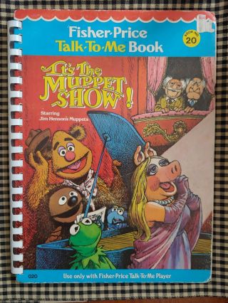 Fisher - Price Talk - To - Me Book " It 