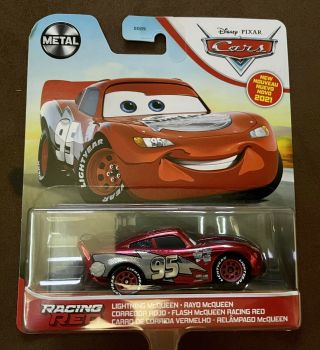 Disney Pixar Cars - Racing Red Lightning Mcqueen - 2021 - Chase - Metal