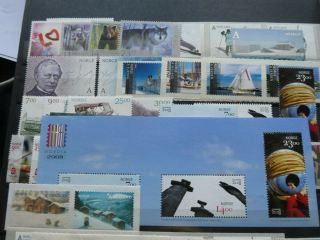 Norway 2008 Complete Year 14 Sets And 2 Mini Sheets Mnh