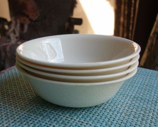 Set Of 4 Corelle By Corning Sandstone 6.  25 " Soup Cereal Bowls