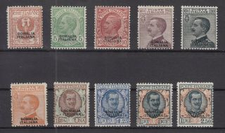 Ez10548/ Italian Somalia – 1926 / 1930 Semi Modern Selection – Cv 370 $