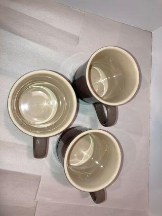 Mocha Brown - Ombre - Le Creuset Mugs - Set of 3 - 2