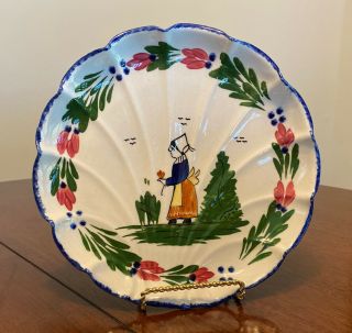 Blue Ridge Southern Potteries French Peasant 9 1/2” Shell Serving Plate