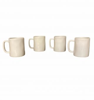 Rae Dunn Cafe Expresso Mini Mugs Set of 4 Cups ESPRESSO & CAFE by Magenta 2