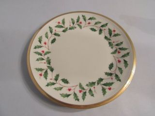 Lenox China Holiday Pattern Bread And Butter Plate Retail $34