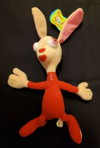Ren In Pajamas Plush Figure The Ren And Stimpy Show Stinky Little Christmas