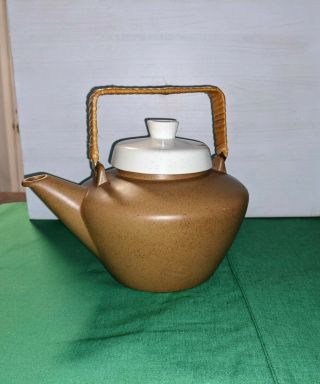 Metlox Poppytrail Vernon – California Tempo Brown – Teapot With Handle