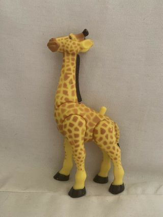 2006 Mattel Imaginext Jungle Zoo Safari Animal Giraffe.  Moving Neck & Head
