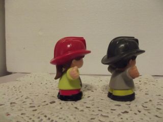 Fisher Price Little People Firefighter Girl and Boy 2