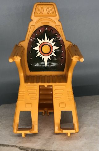 Vintage 1981 Motu Castle Grayskull Throne Chair With Sticker Mattel