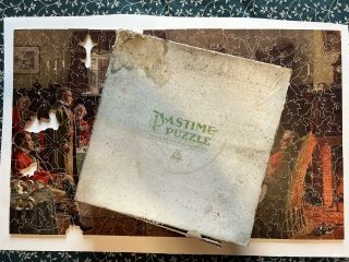 Pastime Picture Wood Jigsaw Puzzle Smoke Talk At The Tavern 51 Figurals