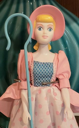 Vintage 1990 Disney Little Bo Peep Doll 11.  5 " Figure White Face & Body Toy Story