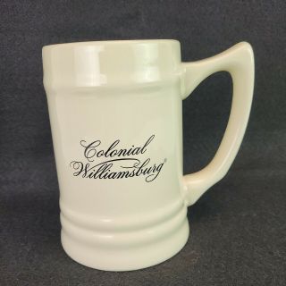 Colonial Williamsburg Pottery Stoneware 12 Oz.  Coffee Mug Stein