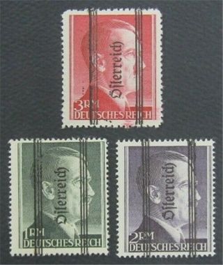 Nystamps Austria Stamp 428 - 430 Mogh Signed O22x054