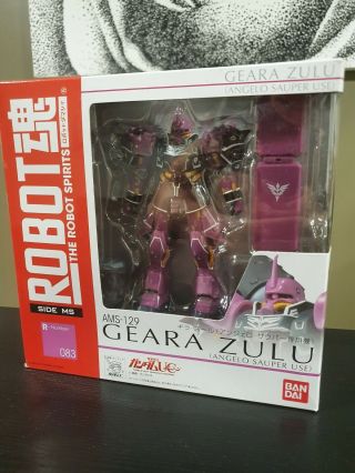 Robot Spirits Gundam Uc Geara Zulu Angelo Sauper Custom Bandai Japan Nib