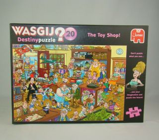 Wasgij Destiny Puzzle 20 The Toy Shop Jumbo 1000 Piece Complete