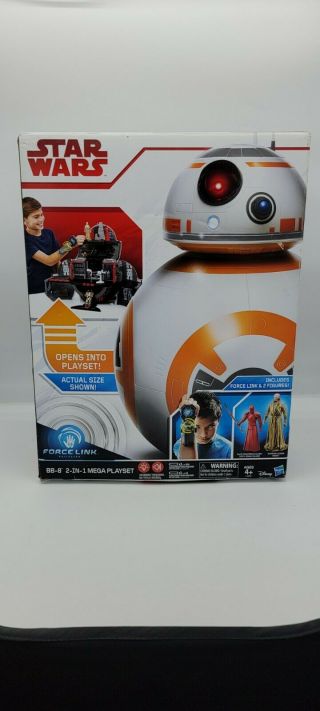 Star Wars Bb - 8 Mega 2 In 1 Playset Including Force Link With 2 Figures