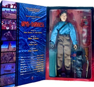 Army Of Darkness Ash 12” Action Figure By Sideshow Collectibles (2002)