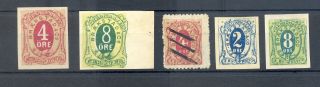 Norway Local - Norge Bypost - 5 X Stamp = Throndhjem = /  /0 - F/vf - @1