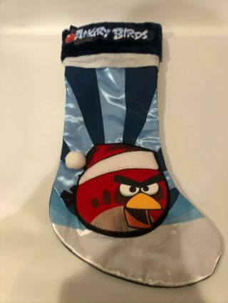Angry Birds Christmas Stockings EUC 2