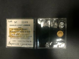 1851 Liberty Head $1 Dollar U S Gold Coin - Sharp Detail Rich Gold Luster