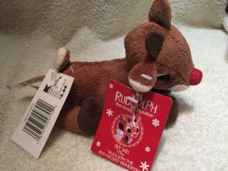 Rudolph The Red Nosed Reindeer 5” Inch Dan Dee Plush Singing Musical X
