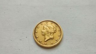 1851 One (1) Dollar Gold Coin