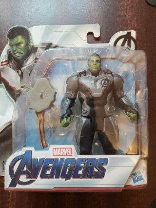 Avengers Marvel Endgame Deluxe Team Suit Hulk 6 - Inch Action Figure
