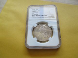 1835 Capped Bust Half Ngc Au Details Cleaned