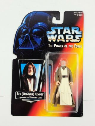 1995 Star Wars Power Of The Force Ben (obi - Wan) Kenobi 3.  75 " Figure