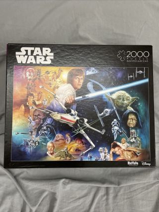 Star Wars 2000 Piece Jigsaw Puzzle The Force Will Be With You Buffalo Games