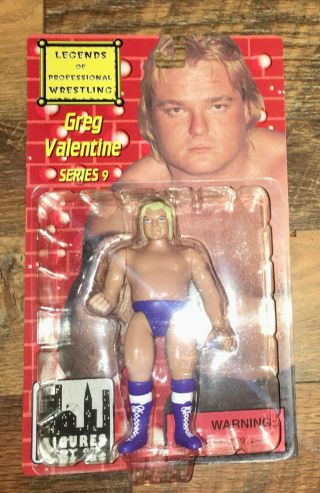 Wwf Wwe Ljn Legends Of Professional Wrestling Greg Valentine Figure Toy Company