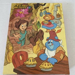 Vintage 1986 Golden 63 Pc Puzzle Disney 