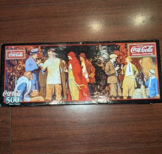 1999 Coca Cola 500 Piece Puzzle “pause And Refresh After Sport1924”