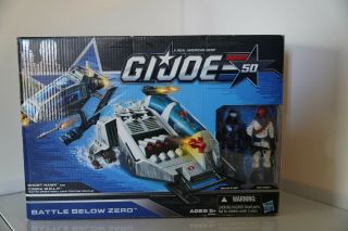In Package Gi Joe 50th Anniversary - Battle Below Zero Vehicle 2pk (b0061)