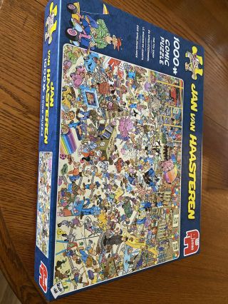 Jan Van Haasteren Jumbo The Toy Shop 1000 Piece Jigsaw Puzzle Comic Puzzle